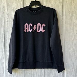 AC/DC Band Graphic Pullover